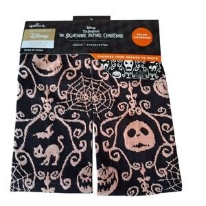 Hallmark Disney The Nightmare Before Christmas Color-Changing Novelty Socks
